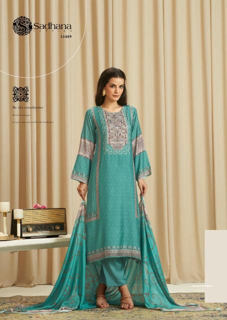 Sadhana ba - dastoor textile zone wholesale dress materials surat gujarat